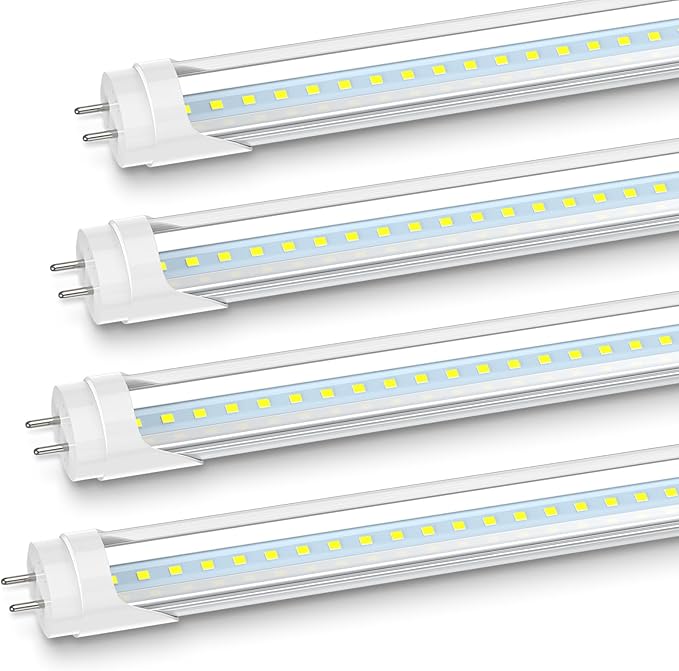 4 Pack 3FT T8 LED Tube Lights 14W 1600LM 5000K Type A B F25T8 Fluorescent Replacement