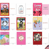- 36 Assorted Set Funny Valentine'S Day Greeting Cards Bulk Box With Envelopes, Loving Humor Card Variety Pack For Men, Women, Friends (36 Designs, 1 Each) Be Mine Ac9380Vdg-B1X36