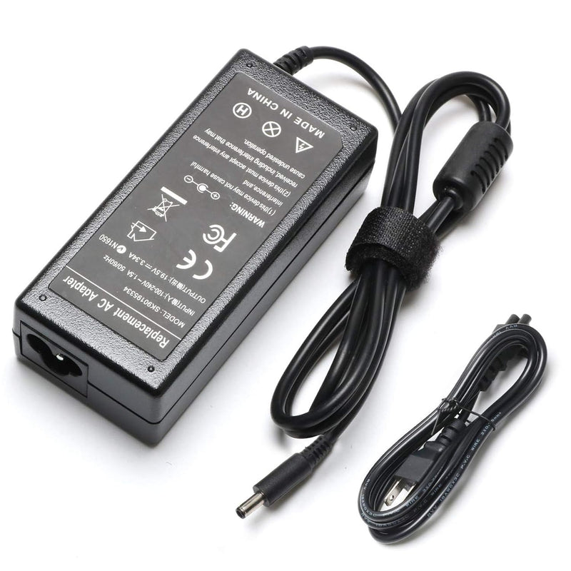 19.5V 3.34A 65W Ac Power Adapter Charger For Dell Inspiron 15-3000 15-5000 15-