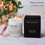 Mimi Gifts- Funny Mimi Birthday Gift, Mother’S Day Gifts For Mimi Grandma Grandmother, Mimi Definition Candle