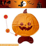 3Pcs Halloween Pumpkin Foil Balloons 21.6 Inch Party Decoration Supplies