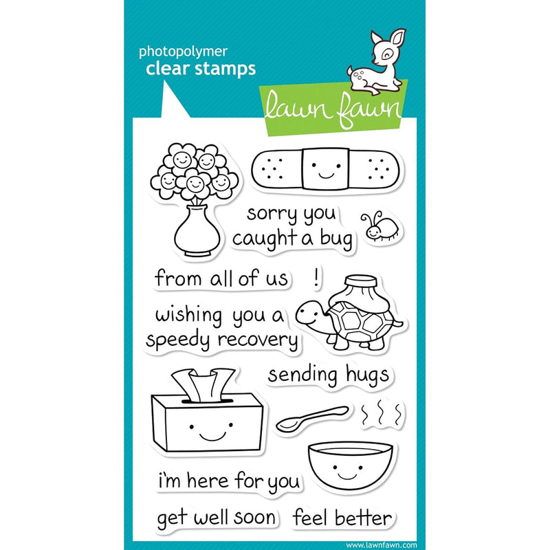 Clear Stamps 4"X6"-On The Mend -Lf351