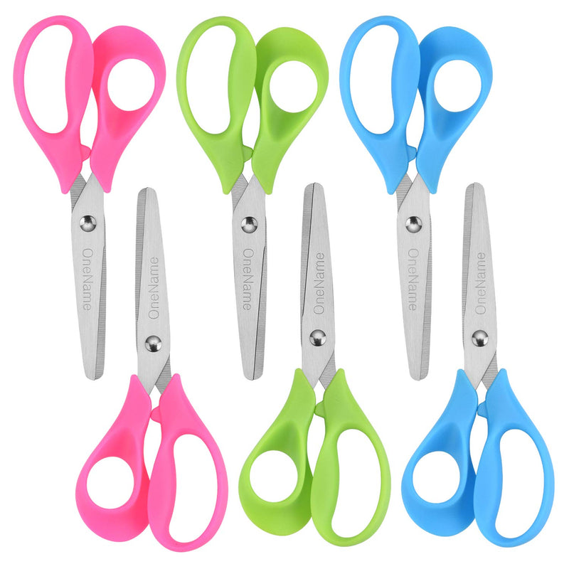 Left-Handed Kids Scissors 6 Pack 5 Inch Left Hand Scissors For Child School St