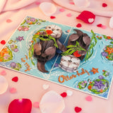 - Pop Up Valentines Card, Otter Couple Valentines Day Card For Wife, Husband, Him, Her, Girlfriend, Boyfriend, Adults | 6X8 In 3D Funny Valentine Cards Pop Up, Anniversary Cards With Envelope