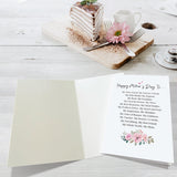 Poem Mother'S Day Card From Daughter Son, Sweet Flower Mothers Day Card For Mommy, Happy Mother'S Day To My Best Mom