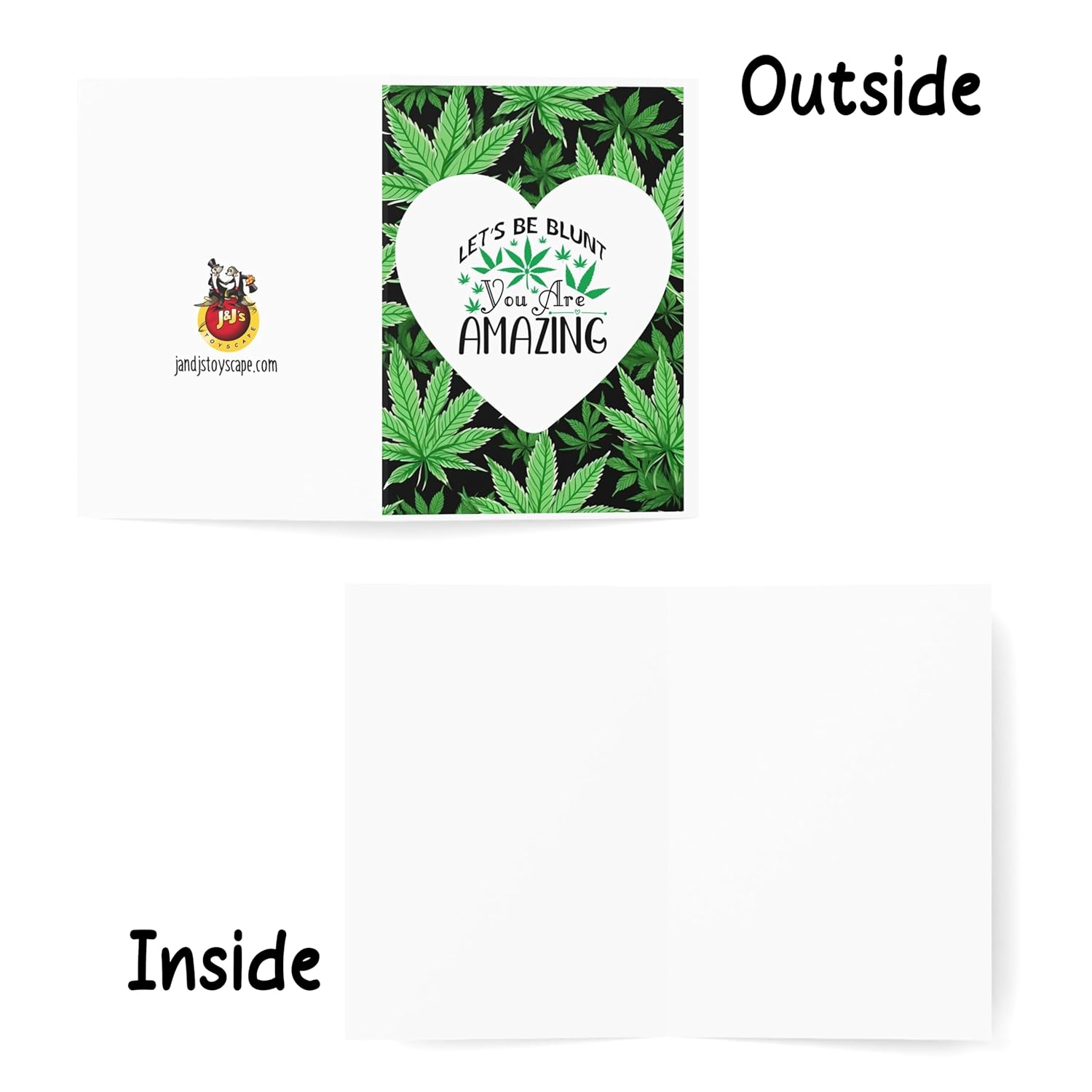 Weed Valentines Card, Cannabis Anniversary Card For Husband, Wife (You'Re Amazing)