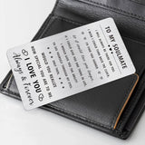 To My Soulmate Valentine'S Day Gifts - Soulmate Gifts For Him Men Her Women - I Love You Soulmate Wallet Card