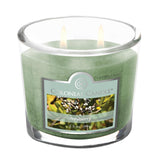 Colonial Candle Bayberry Scented Jar Candle, 2 Wick, 3.5 oz, Mottled Wax Candle