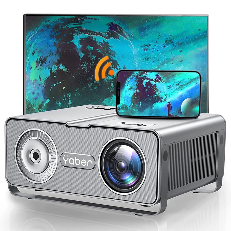 U10 Se Projector With Wifi And Bluetooth, Native 1080P, 4K Supported, Projecto