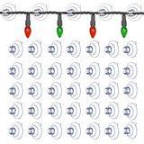 100 Pack Suction Cups For Glass - 1.2''/30Mm Small Clear Rubber Suckers For Holiday Christmas Lights String Decoration, Strong Adhesive Suction Cups Holder For Table Window Mirror Bathroom
