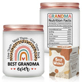Grandma Gifts, Mothers Day, Birthday, Christmas, Thanksgiving Great Candle Presents For Grandmather From Grandkids Granddaughter Grandson
