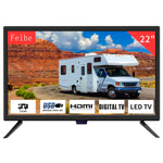 22" 1080p LED HDTV w/ ATSC Tuner, HDMI, USB, for Kitchen, RV, Bedroom