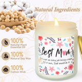 Vanilla Scented Soy Wax Candle - 7 Oz - Mother'S Day Gift - Cream Can Candle