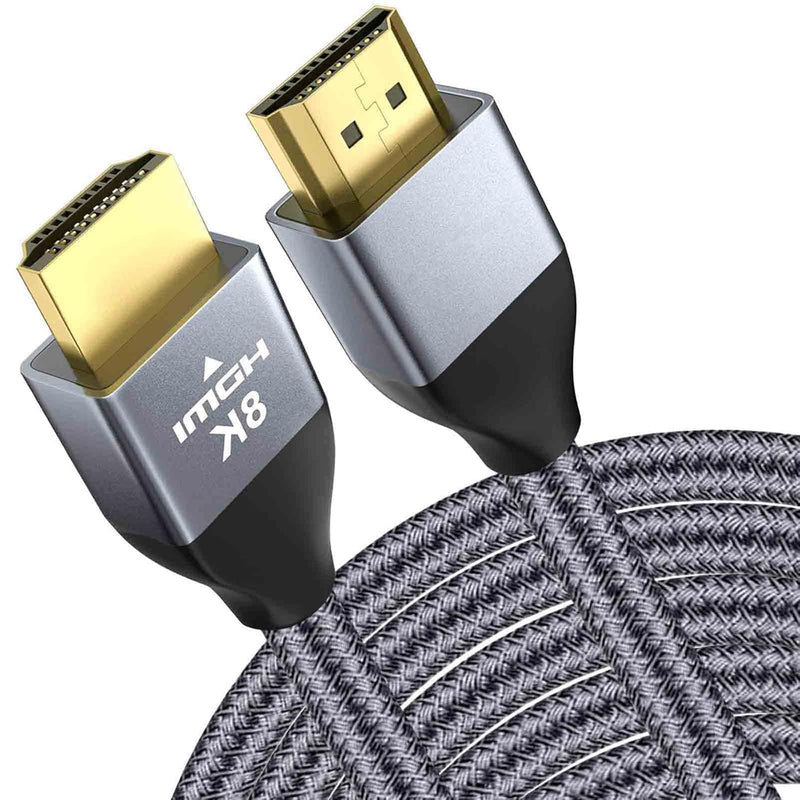 10Ft Long 8K Hdmi 2.1 Cable, Ultra High Speed Hdmi Cable 48Gbps, Support 8K 4K