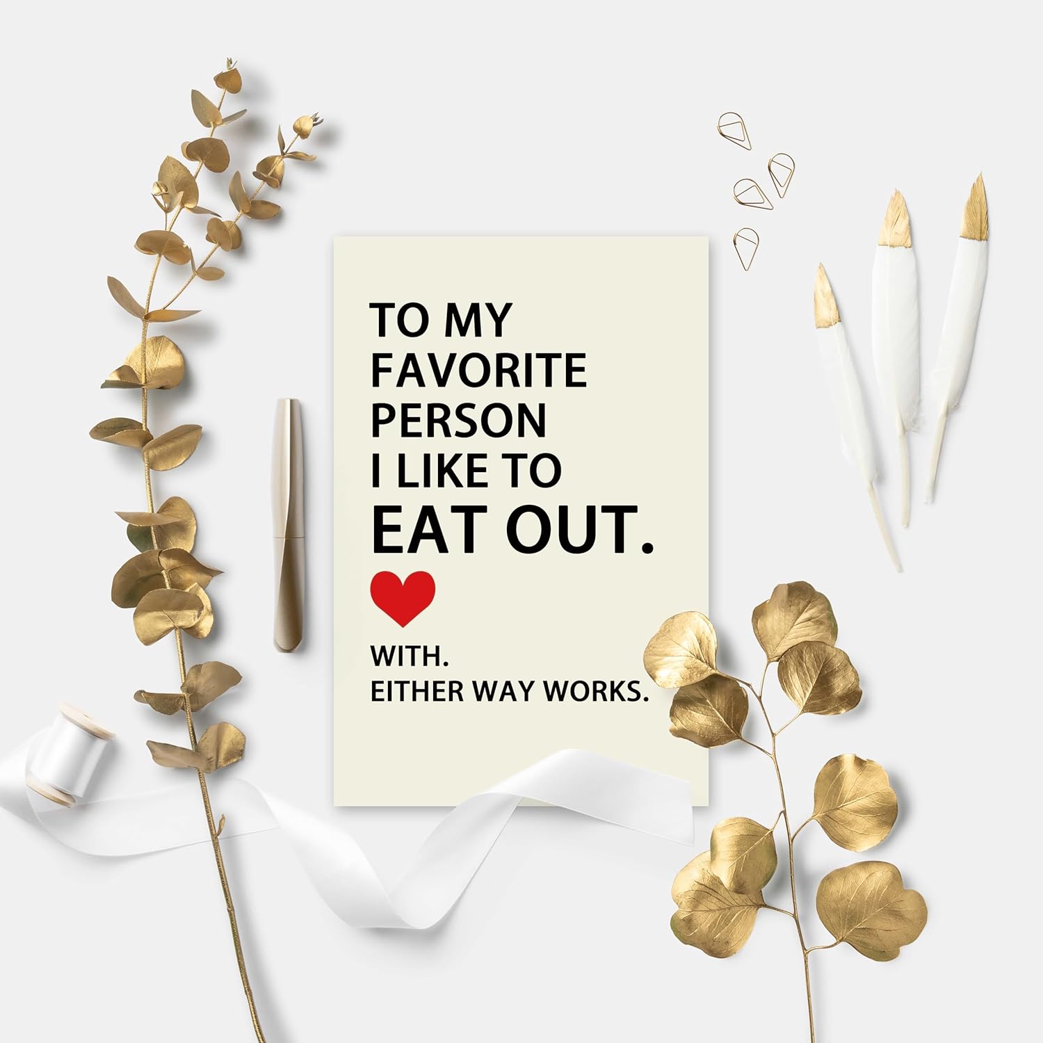 Funny Dirty Anniversary Card For Girlfriend Wife, Naughty Valentine'S Day Card For Her, Sexy Anniversary Card For Wife, Inappropriate Anniversary Card For Her