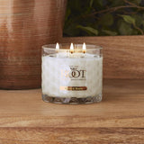 Root Candles Scented Candles Honeycomb Beeswax Blend Premium Handcrafted Candle, 12-Ounce 3-Wick, Myrrh & Honey
