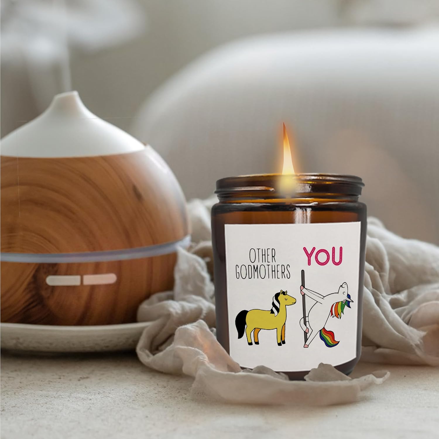 Godmother Gifts From Godchild, Best Godmother Gifts, Gifts For Godmother, Godmother Gifts For Mothers Day Christmas Birthday, Other Godmothers And You Scented Candles