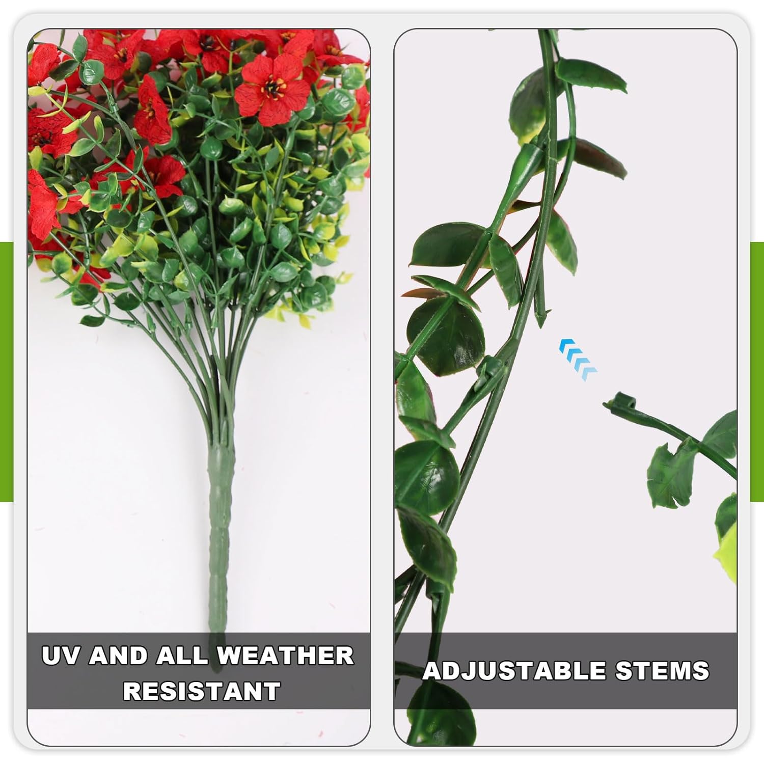 2Pcs Artificial Hanging Flowers, 90 Violet And Eucalyptus Vines Fake Hanging Plants For Wall Home Room Garden Artificial Flowers For Decoration