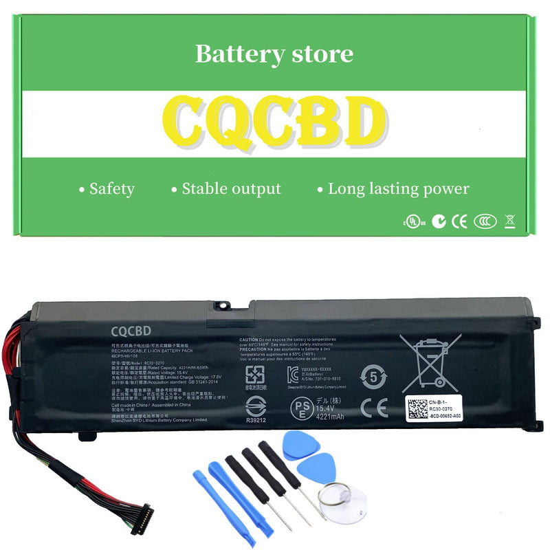 Rc30-0270 Battery For Razer Hazel Blade 15 Base 2018 2019 Rtx 2060 2070 Gtx 16