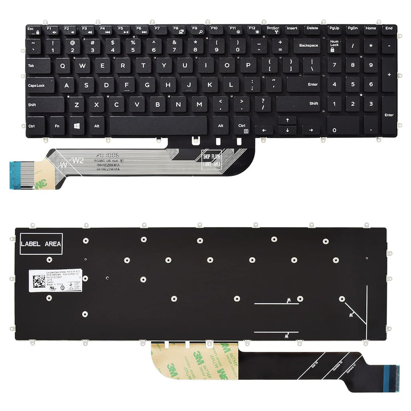 Replacement Keyboard Compatible With Dell Inspiron 3579 3583 3779 5565 5567 55