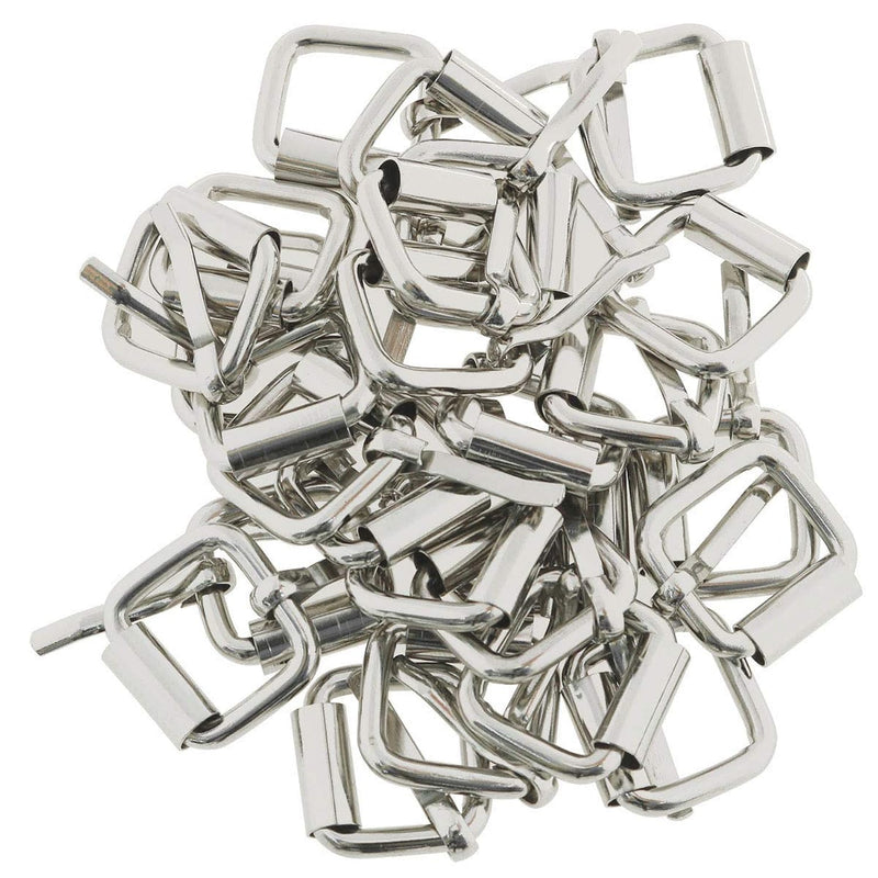 Roller Buckle 20Pcs 1/2Inch/13Mm Silver Adjustable Multi-Purpose Belt Buckle W