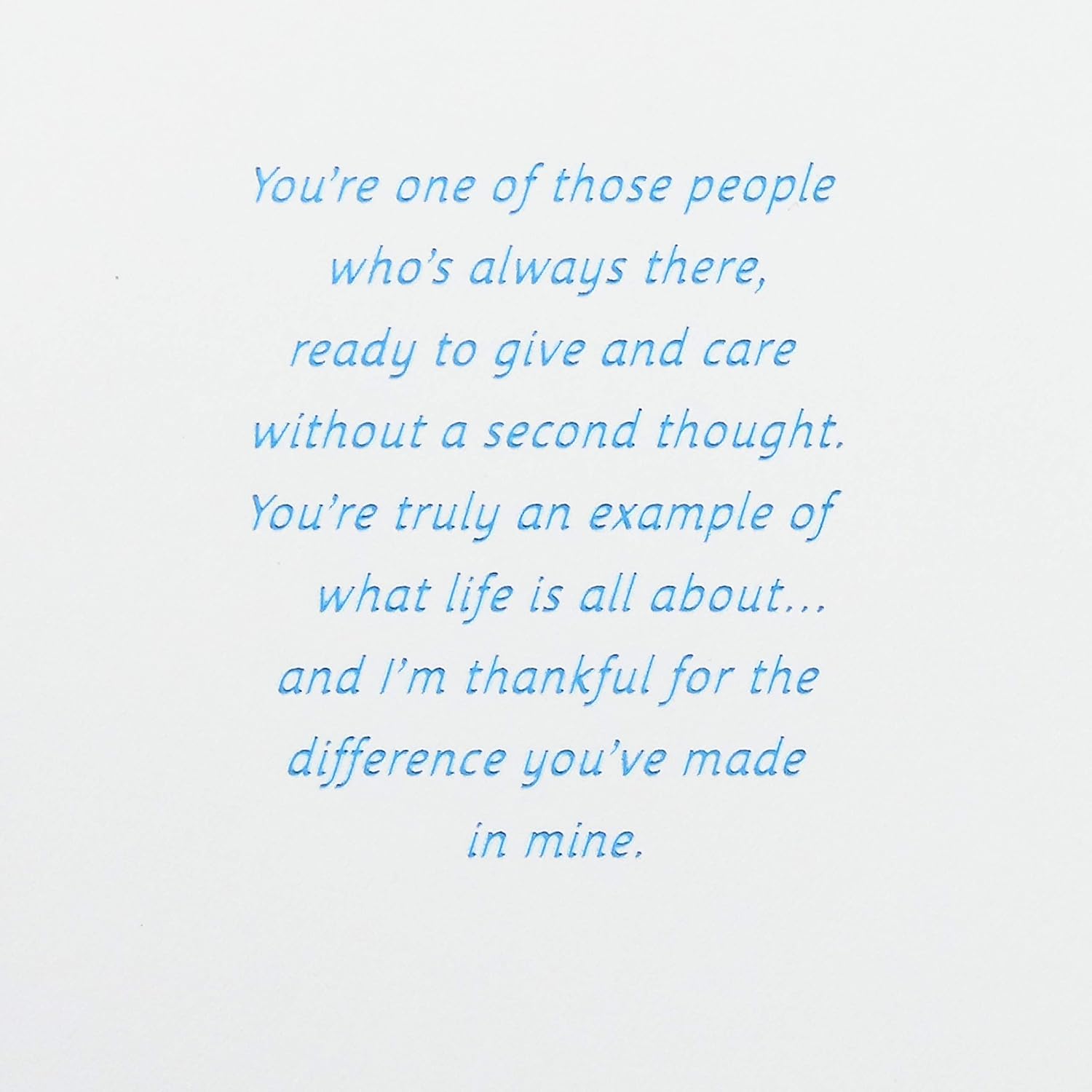 Hallmark Mothers Day Card (What Life is All About)