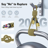 3 Pack Apple MFi Certified iPhone Charger Cable 6FT Nylon Braided USB Lightning Fast Charging Cord for iPhone 14 13 12 11 iPad