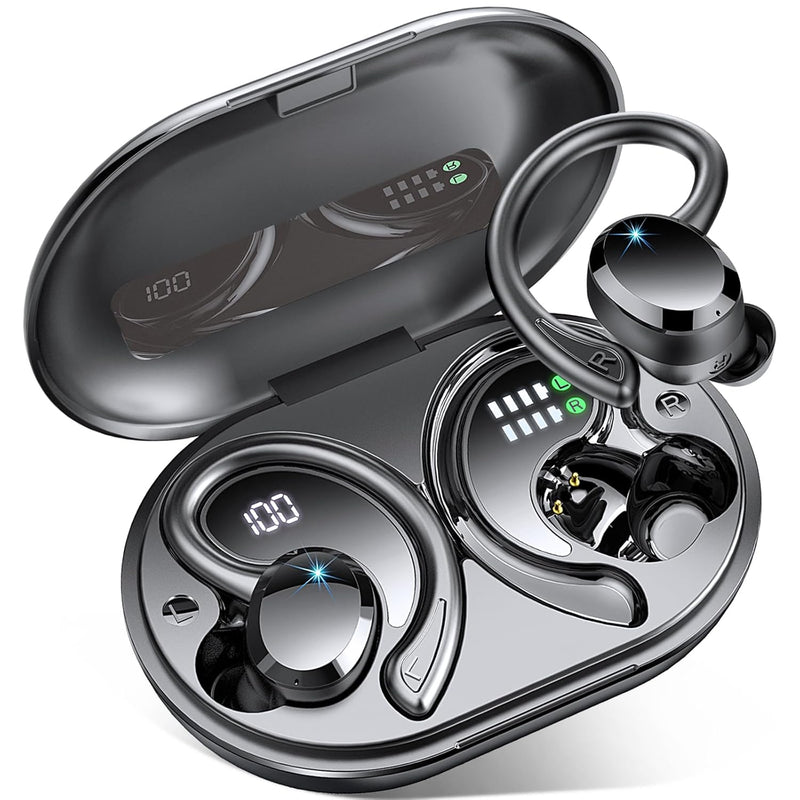 Wireless Earbuds Bluetooth Headphone Sport, 2023 Bluetooth 5.3 Earbud 14.2Mm D