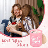 Girl Mom Gifts, New Mom Essentials Candle 10Oz, Funny Christmas Birthday Gifts For Moms From Daughter, New Girl Mama Gift For Women After Birth, Natural Soy Wax Scented Candles For Relaxing
