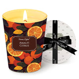Homelights 1-Wick Candles For Home Scented - 6.7Oz Soy Wax Blend Candle Long-Lasting Fragrance, Eclectic Mixed Styles Home Decor And Housewarming Gifts, Amalfi Citrus