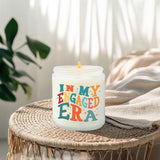Engagement Gifts For Her - In My Engaged Era - Soy Scented Candle - Unique Bridal Shower Bachelorette Gifts For Bride Future Mrs