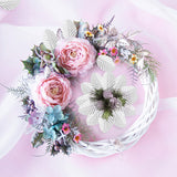 200Pcs Artificial Silk Leaf Fake Faux Wired Single Leaf For Diy Crafts, Cake, Bouquet, Wreath, Home, Wedding, Birthday, Party, Christmas Decoration