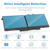 4GVMP 7.6V 68Wh Replacement Laptop Battery for Dell Latitude 5400 5500 and Precision 3540 3550