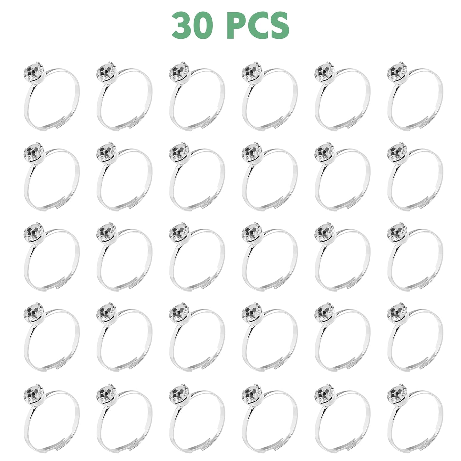 Bridal Shower Game With Rings Fun Ring Hunt Game 30 Metal Rings And Game Stand Sign, Bridal Shower Game Wedding Winner Gift Prize Party-Jzxb-003