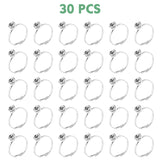 Bridal Shower Game With Rings Fun Ring Hunt Game 30 Metal Rings And Game Stand Sign, Bridal Shower Game Wedding Winner Gift Prize Party-Jzxb-003