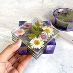 Resin Coaster Molds Set - 10 Pc Silicone Molds Kit, Storage Box For Resin Casting, Square & Round Coaster Epoxy Resin Molds
