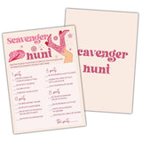Nashville Bachelorette Party Games, Scavenger Hunt Rustic Bridal Shower Game Card, Western Cowgirl Themed Wedding/Engagement Party Ideas Activities Supplies Decorations(25 Cards) -C04
