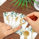 Bridal Shower Scratch Off Card-50 Pack,Golden Eucalyptus Green Garden Bride Shower Lottery Game, Activities, And Ideas, Country Wedding, Wedding Shower Ideas?Bridal Lottery Tickets
