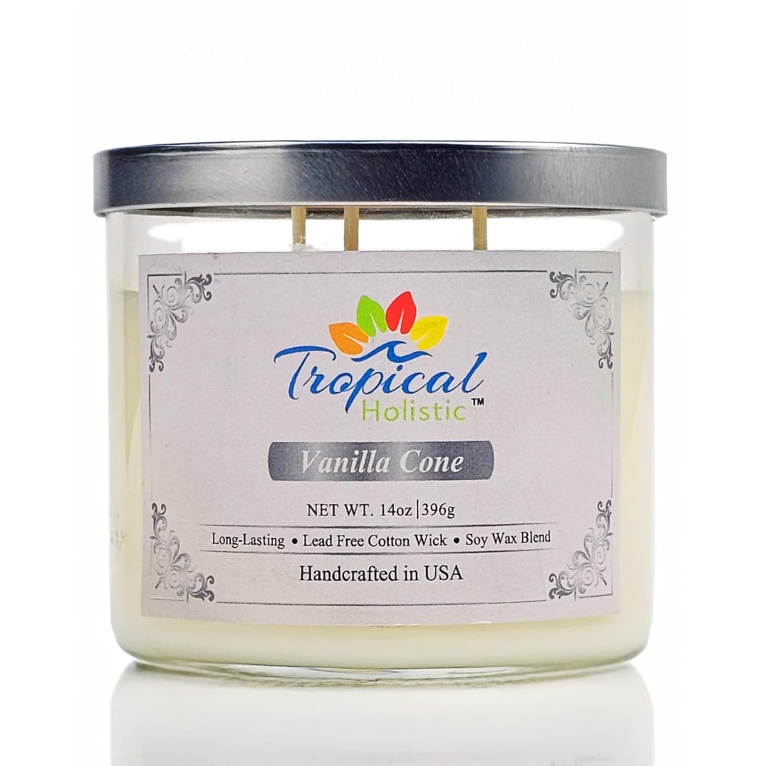 Scented Candle For Women & Men Gift | Luxurious, Aromatic & Fragrant | Made With Natural Soy Blend Wax | 100% Cotton Wick | Long-Lasting 40+ Hour Burn Time (14 Oz)