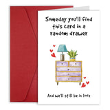Romantic Valentine'S Day Cards Gift For Husband Wife Boyfriend Girlfriend Partner, Funny Anniversary & Birthday Card Gift For Husband, Wife, Boyfriend, Girlfriend, Unique Valentines Day Gifts For Women Men