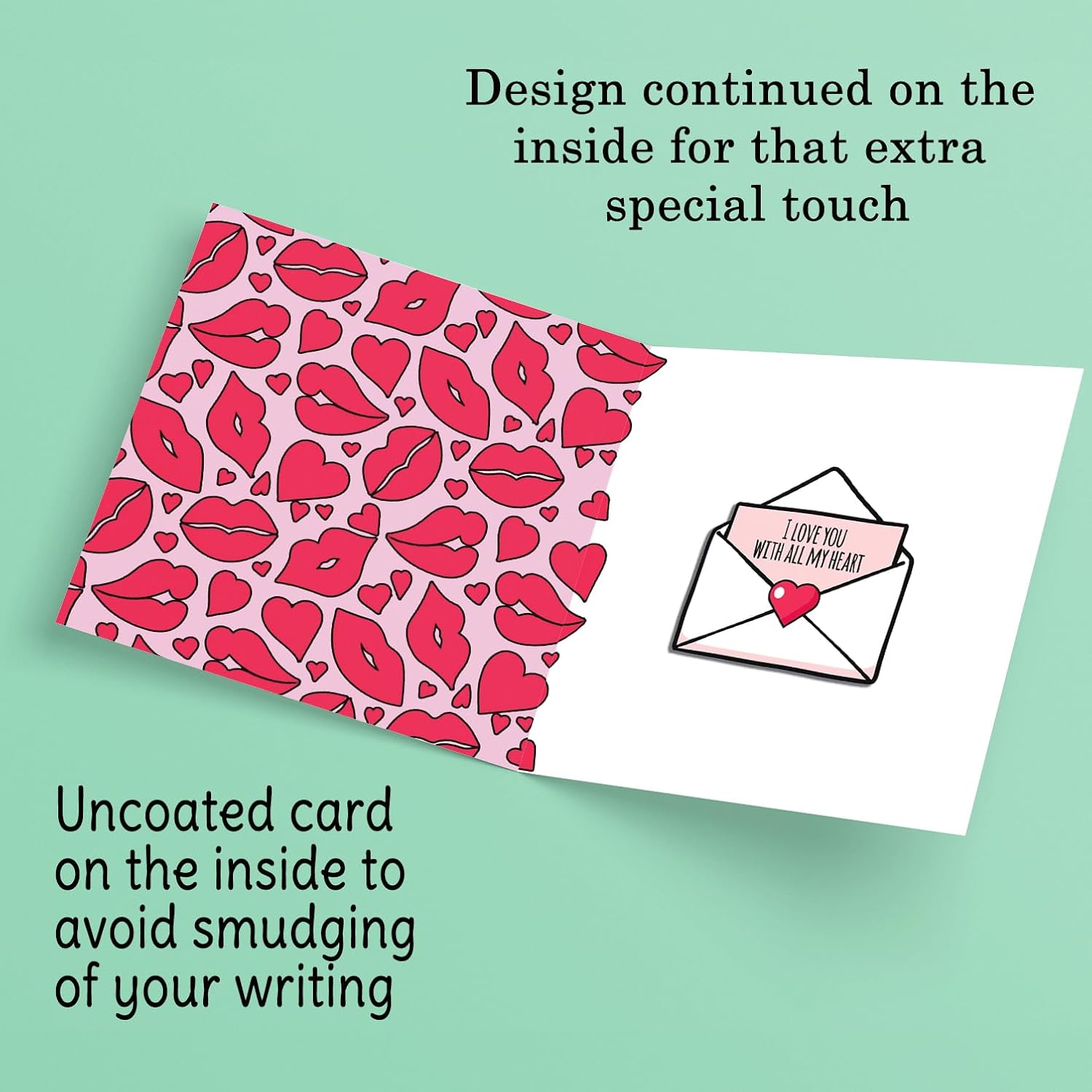 Valentines Card - Wonderful Girlfriend - Happy Valentine'S Day Cards For Girlfriend Partner, 5.7 X 5.7 Inch Greeting Cards For Valentine