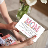 Lovely Mothers Day Card, Mom Birthday Card From Daughter Son Kids, Sweet Bday Mothers Day Gifts For Mom, Thankful For Everything You Are & All That You Do