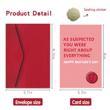 Humor Mother’S Day Card For Her, Funny Mothers Day Card For Mom, As Suspected You Were Right About Everything