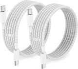 10FT 60W USB C to USB C Fast Charging Cable for iPhone MacBook & Samsung