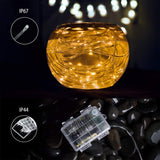 Battery Operated String Lights, 40Ft 120 Led 8 Modes Battery-Powered Fairy Lights For Parties, Weddings & Bedroom Classr