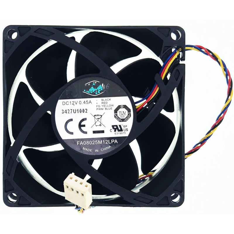 Cpu Cooling Fan Fa08025M12Lpa For Hp Envy 700-410 A6000 P7 H8 644724-001 Dc 12