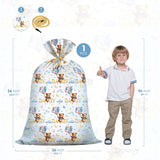 Extra Large Teddy Bear Gift Bags Baby Shower Jumbo We Can Bearly Wait Baby Plastic Gift Bag For Girls Boys Newborn Parties Favors Decorations 56 * 36 Inch