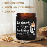 Funny Gothic Happy Birthday Candle Gift For Her Him, Go Guy Its Yo Birthday Candle, Unique Skeleton Gothic Bday Candles Gifts For Women, Men, Husband, Wife, Friends, Female Birthday Candles Gifts11