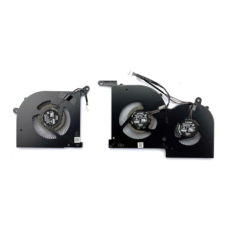 Cpu+Gpu Cooling Fan Replacement For Msi Gs66 Ws66 Stealth 10Sd 10Se 10Sf 10Sfs