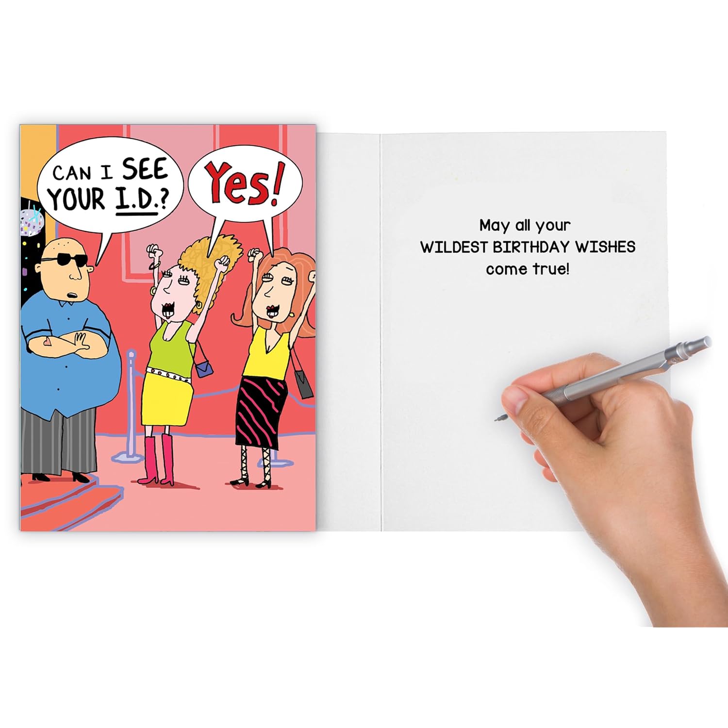 Birthday Card For Women, Funny Birthday Cards, Gifts For Women, Friend, Bestie, Sister, Mom, Grandmother, All The Girls Celebrating Birthdays!